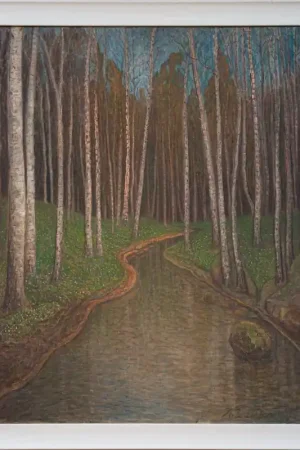 Axel Zachrison (1884–1944) - Ruisseau de printemps, Motif du Dalsland Promotion