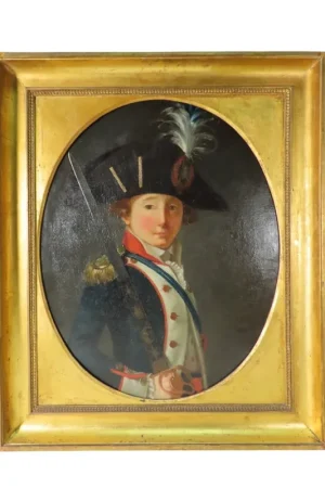 Acheter En Ligne Portrait d'un jeune officier - fin XVIIIe siècle
