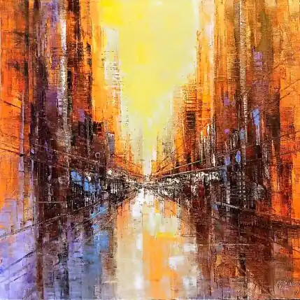 Les reflets sur l'avenue Meilleur Prix