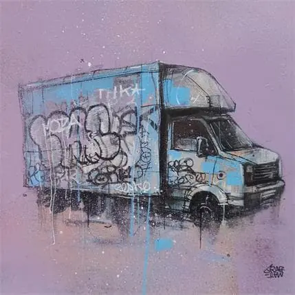 Jusqu’à Épuisement Des Stocks Truck in the mist