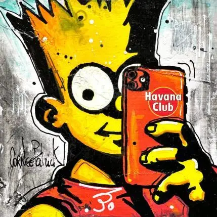 Nouveauté Bart Simpson, selfie