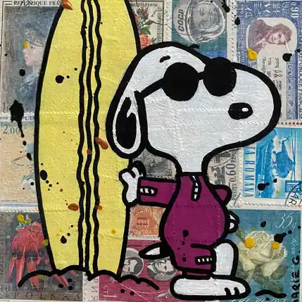 Bon Marché F1 snoopy surf
