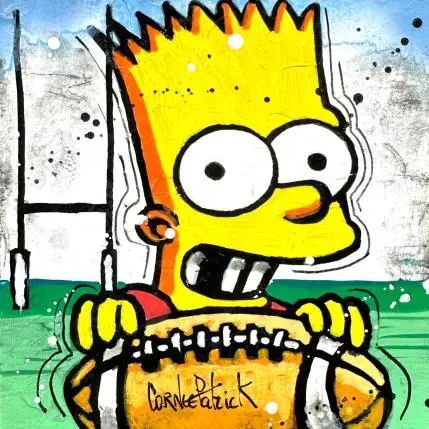 Bart aime le Rugby Solde