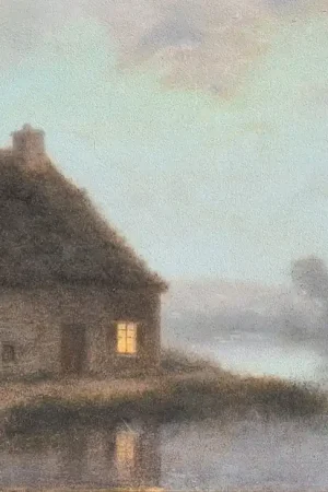 Rene Billotte Pastel Paysage Nocturne Meilleur Prix